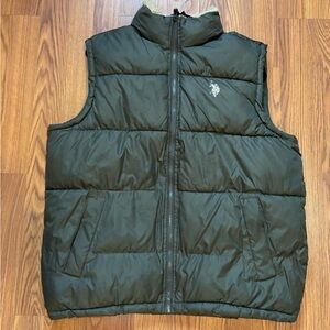 Polo Ralph Lauren Dark Green Puffer Vest